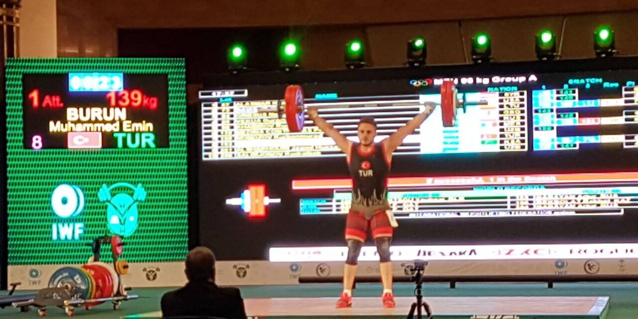 Muhammet Emin Burun dünya üçüncüsü oldu