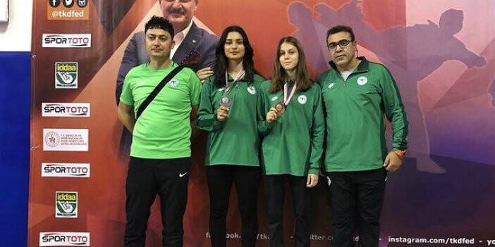 Konyasporlu taekwondocu Türkiye 3’üncüsü