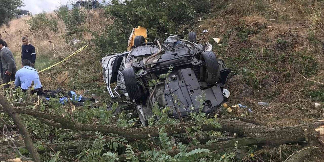 Tekirdağ’da feci kaza: 3 ölü