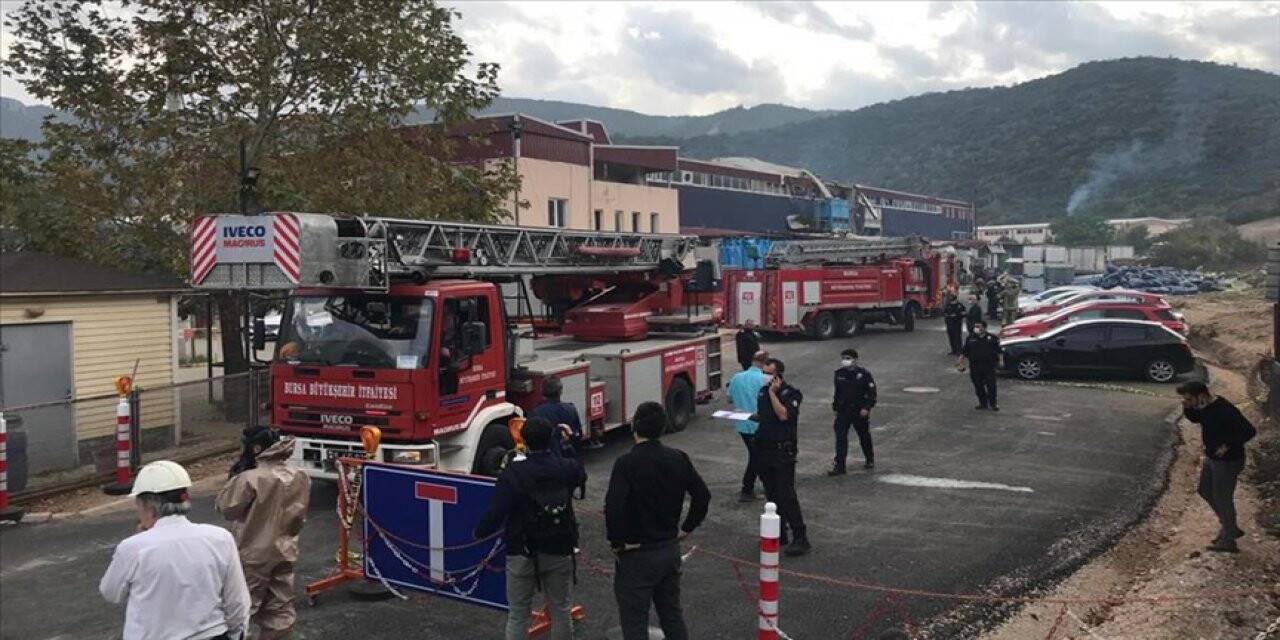 Bursa'da fabrikada patlama: 1 işçi hayatını kaybetti, 6 işçi yaralandı
