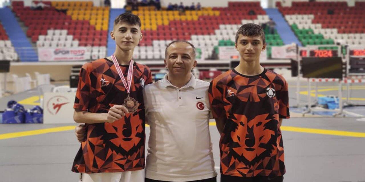 Konyalı taekwondocu Türkiye üçüncüsü