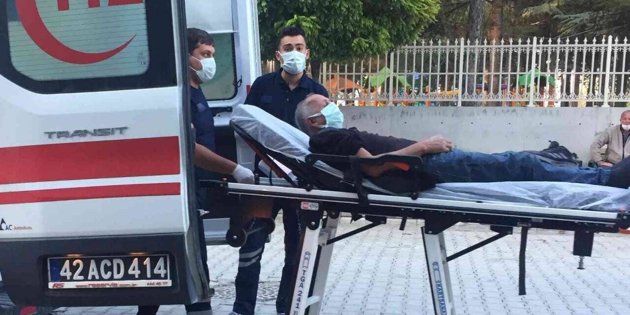 Tamirat için çıktığı çatıdan düşüp hastanelik oldu