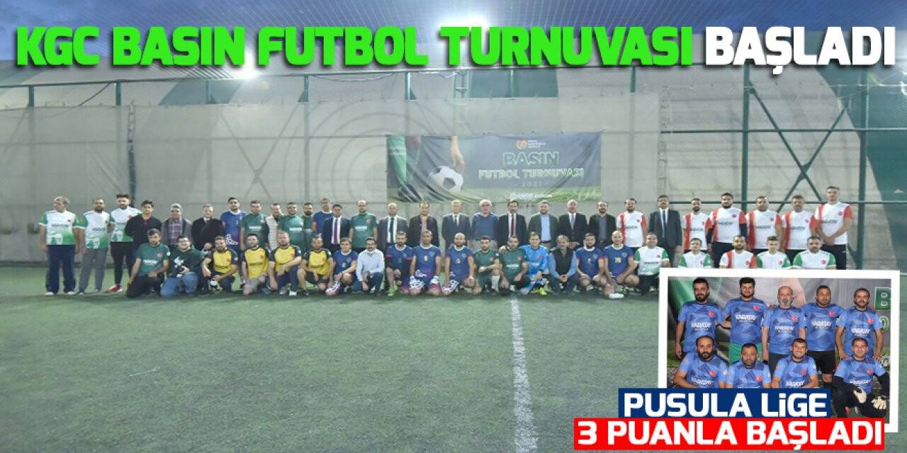 'KGC Basın Futbol Turnuvası' başladı