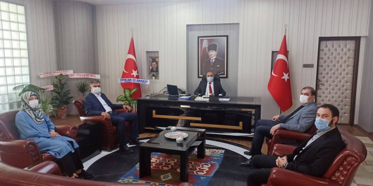 AK Parti Akşehir’den Kaymakam Küreci’ye ziyaret
