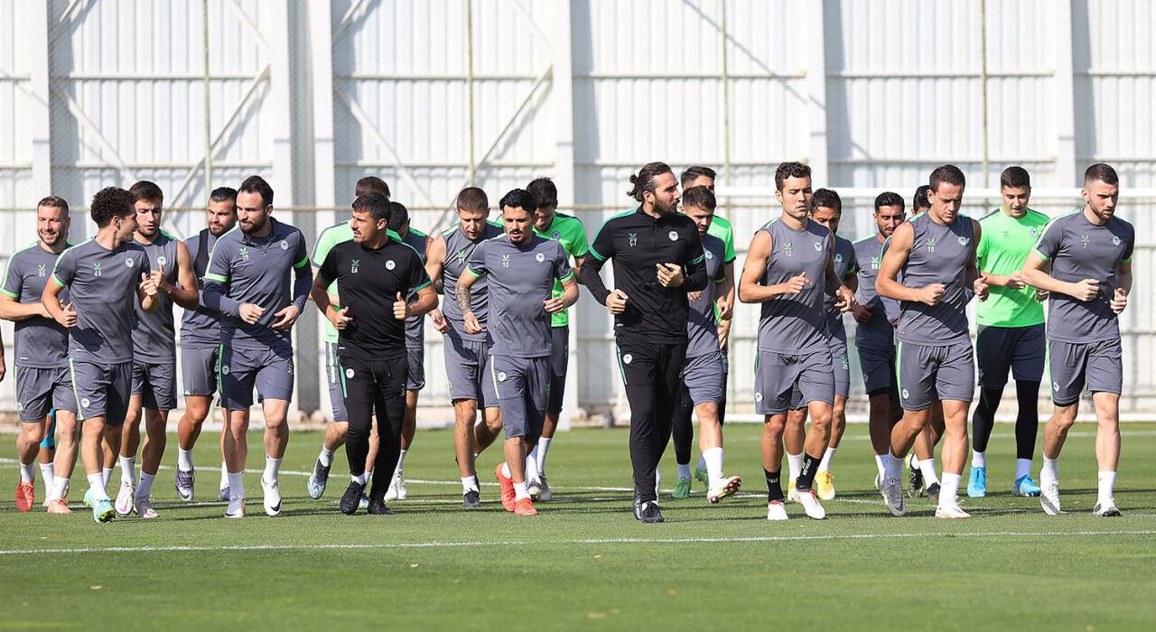Konyaspor'da Galatasaray maçı hazırlıkları devam ediyor