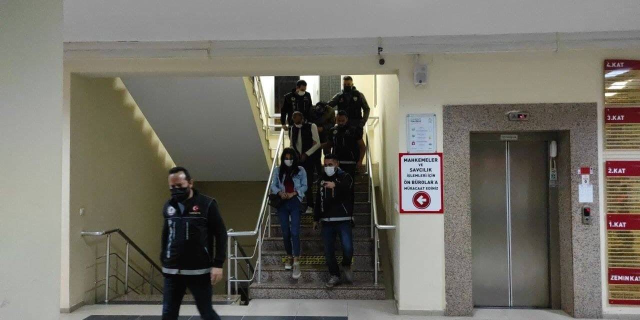 Uyuşturucu ticareti yapan karı-koca tutuklandı