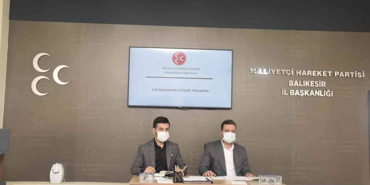 Balıkesir MHP’de istişare toplantısı