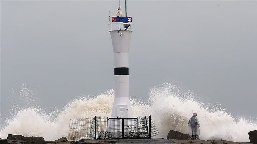 Karadeniz kıyıları için kuvvetli yağış uyarısı