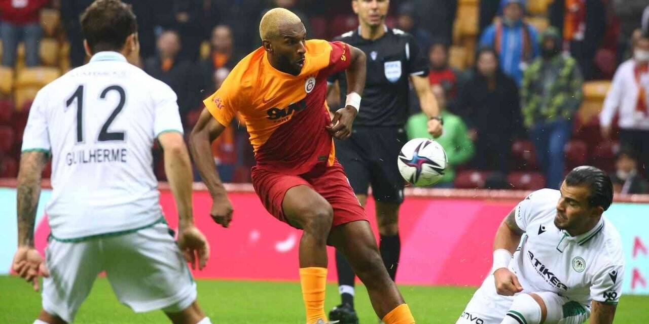 Süper Lig: Galatasaray: 1 - İH Konyaspor: 0 (Maç sonucu)