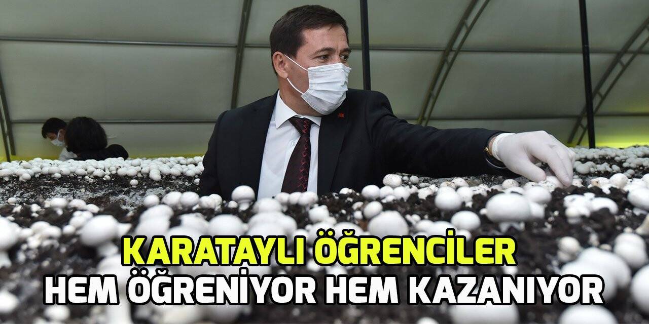 Karataylı öğrenciler hem öğreniyor hem kazanıyor