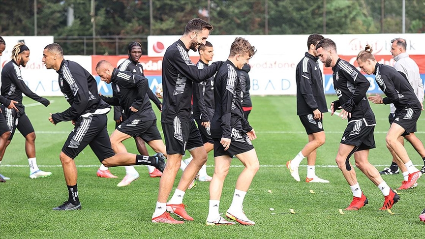 Beşiktaş, Sporting Lizbon maçı hazırlıklarını tamamladı