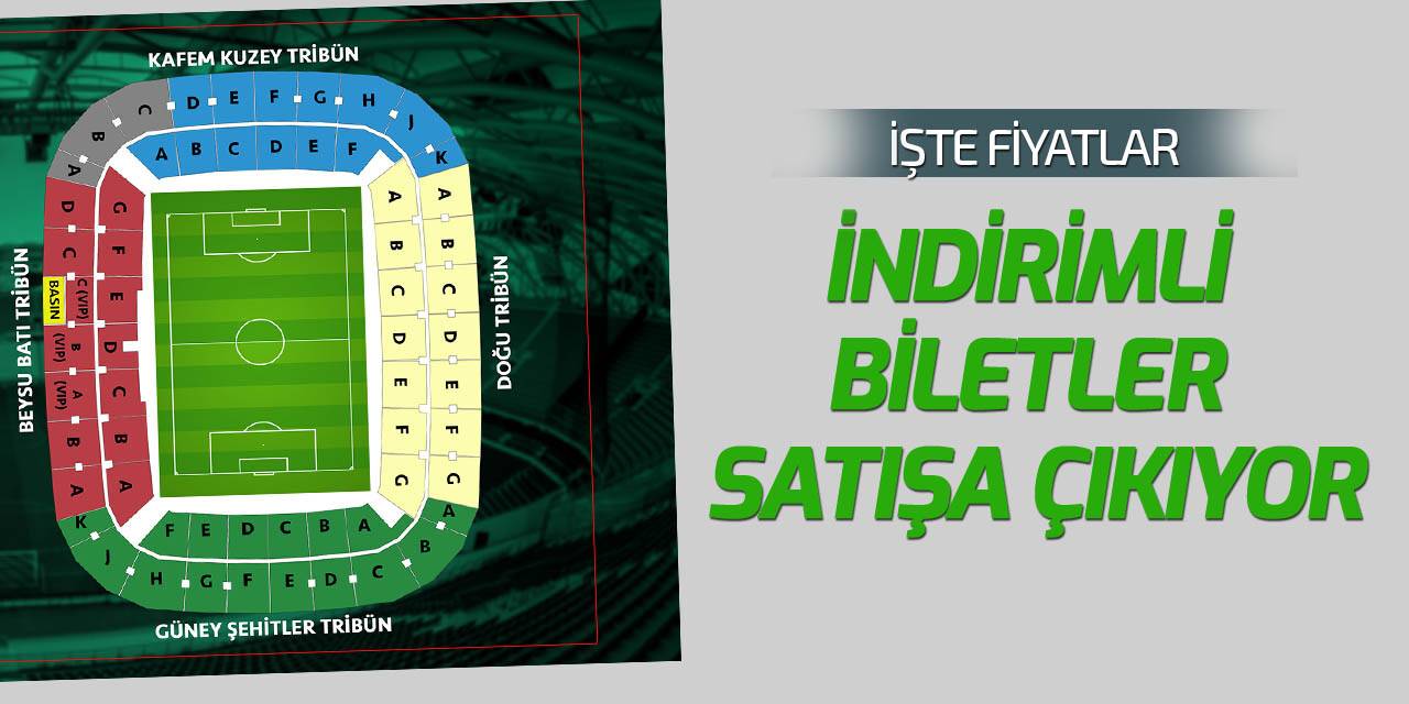 Konyaspor'da indirimli Kayserispor maçı biletleri satışa çıkıyor