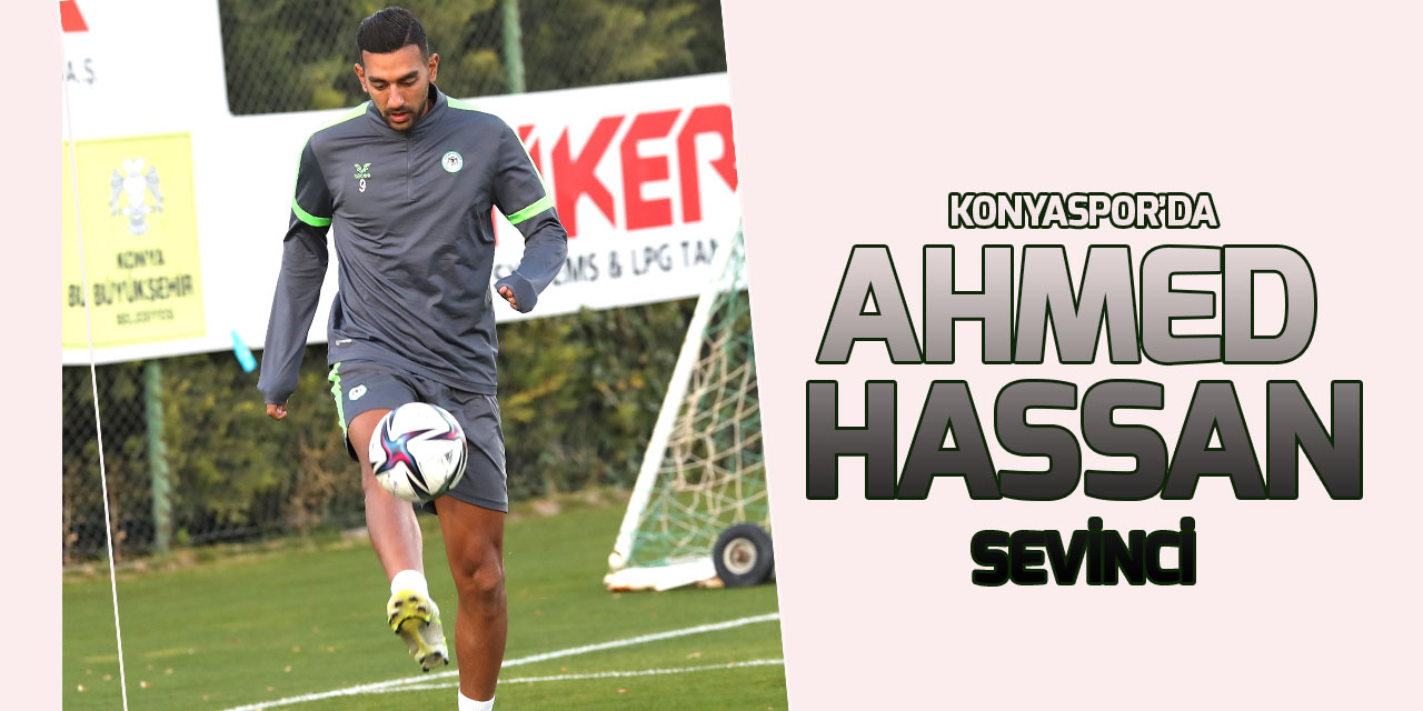 Konyaspor'da Ahmed Hassan sevinci