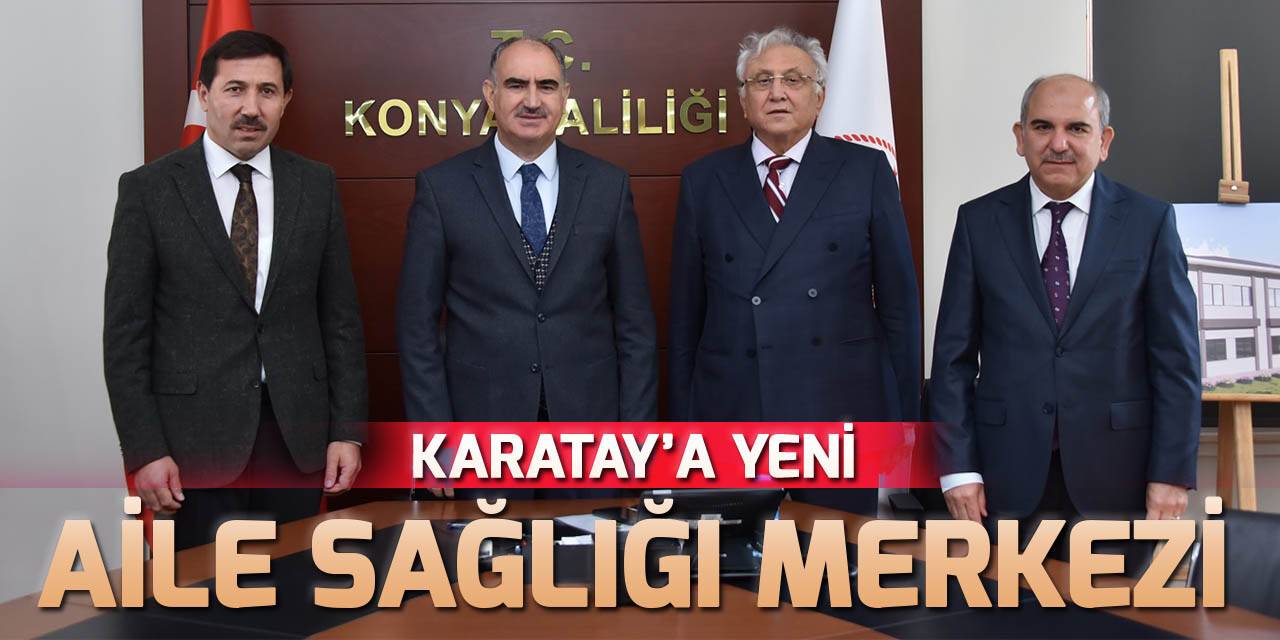 Karatay'a yeni asile sağlığı merkezi kazandırılacak