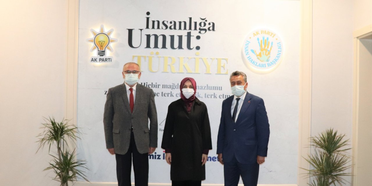 Başkan Tutal ile İl Başkanı Atalay, Ankara'da temaslarda bulundu