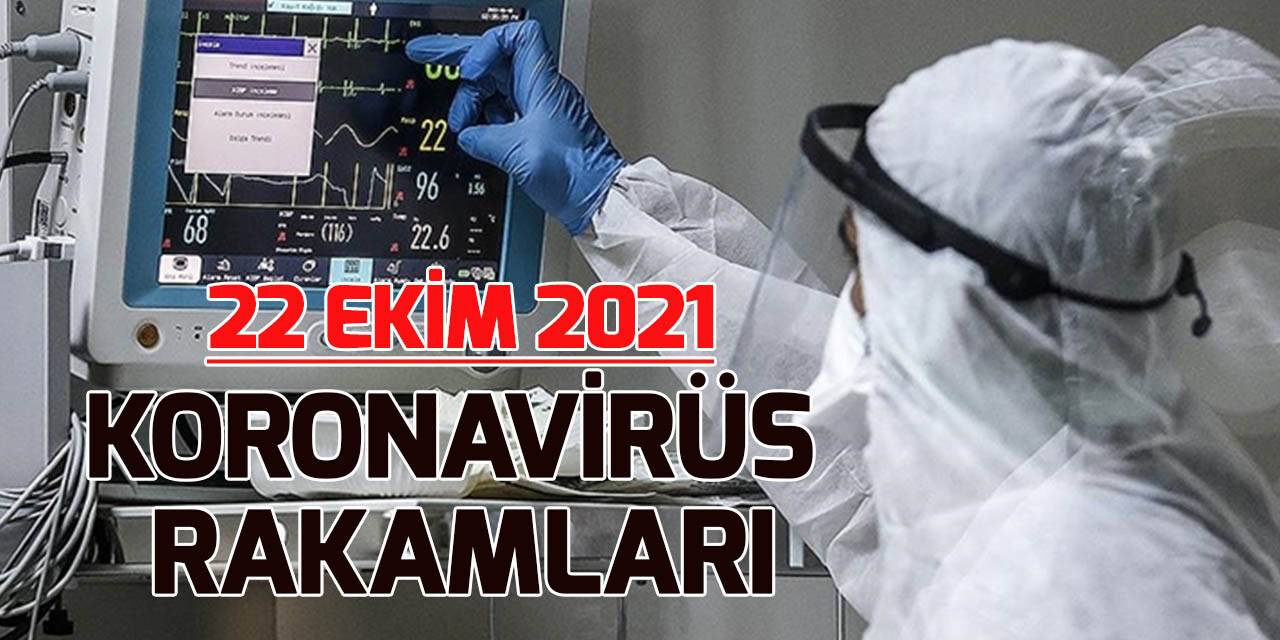 22 Ekim koronavirüs tablosu açıklandı!