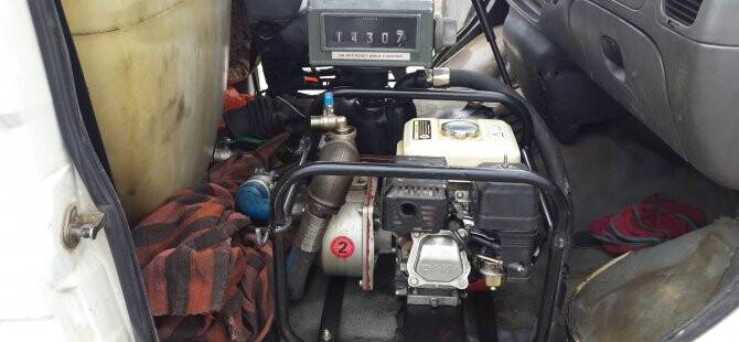 Bin 200 litre kaçak akaryakıt ele geçirildi