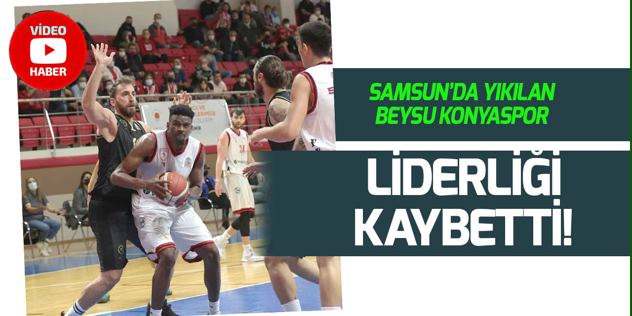 Beysu Konyaspor, Samsun'da yenilgiyle tanıştı