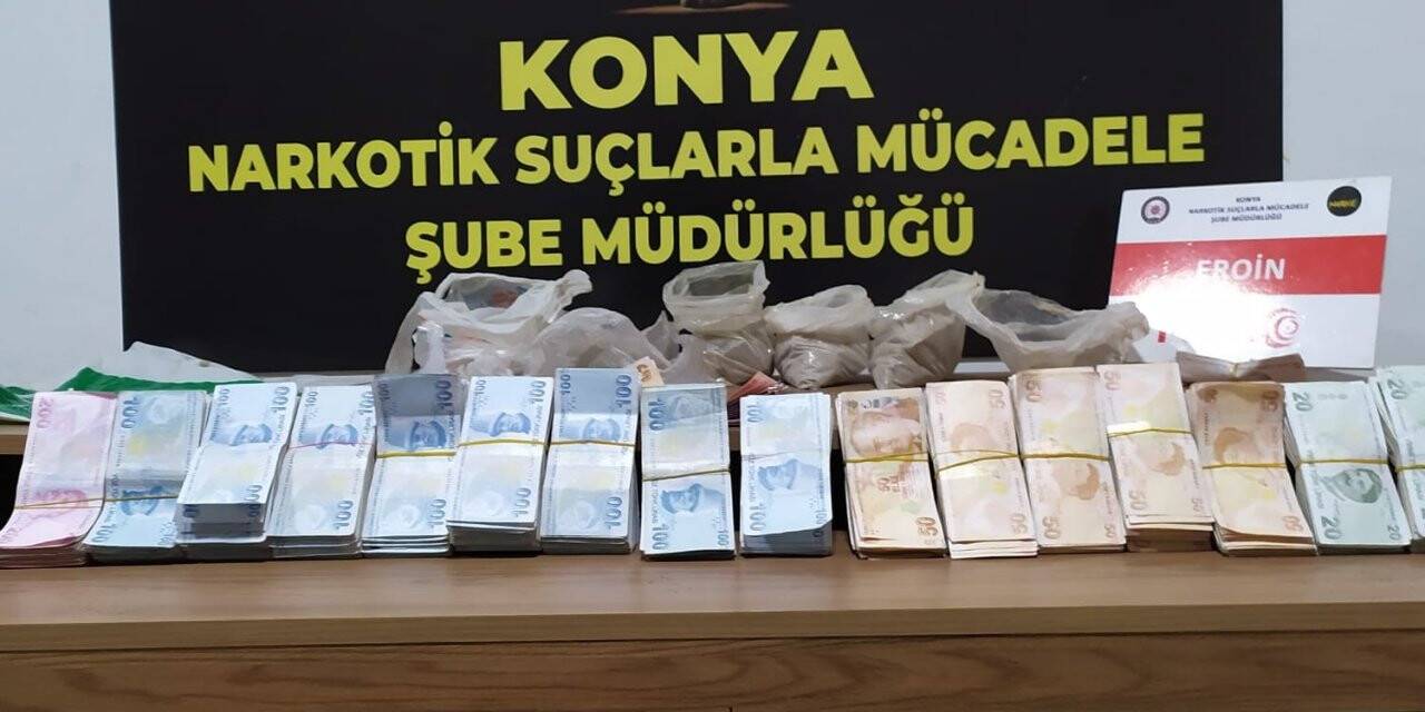 Konya’da uyuşturucu operasyonu: 6 gözaltı