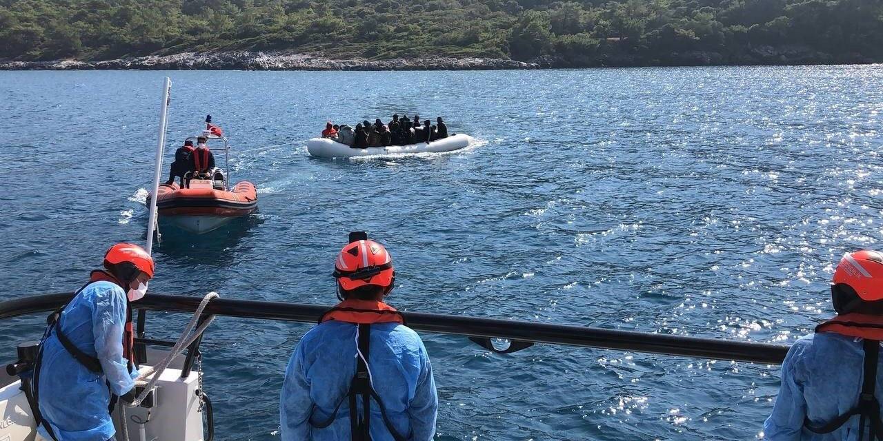 Aydın’da 79 düzensiz göçmen kurtarıldı