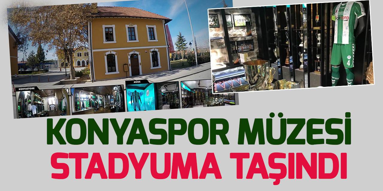Konyaspor Müzesi, stadyuma taşındı