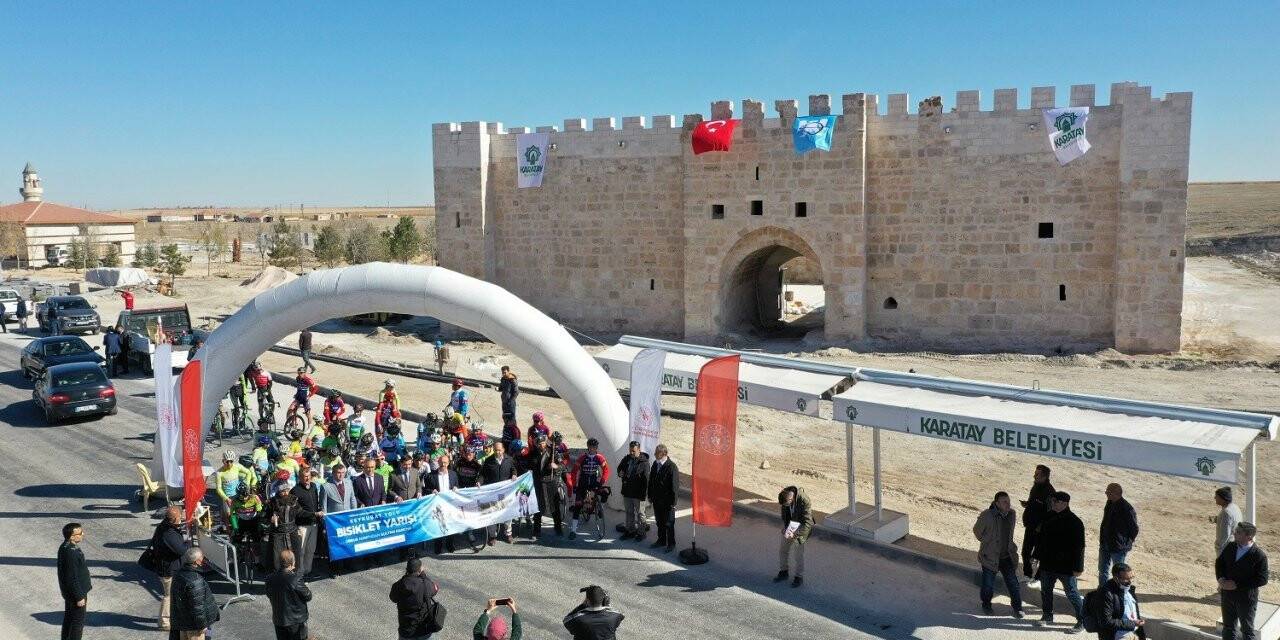 Konya ve Aksaray’da 'Keykubat Yolu Bisiklet Yarışı' gerçekleştirildi