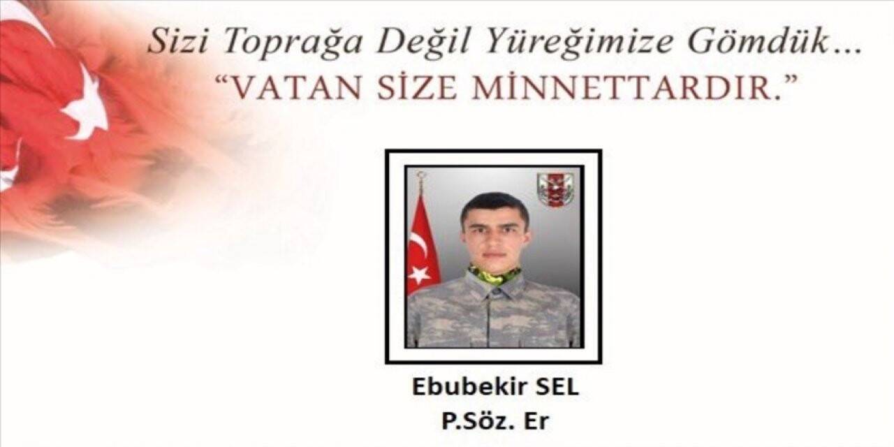 Hakkari'de bir asker şehit oldu