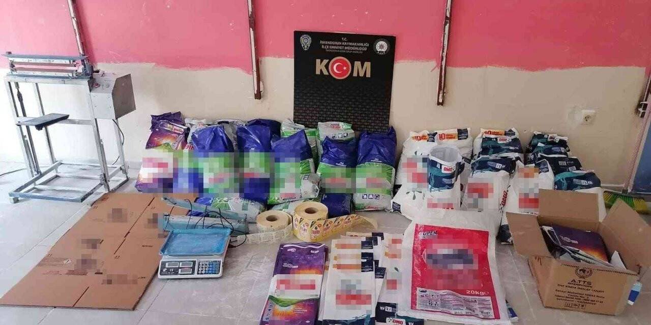 İskenderun’da sahte detarjan operasyonu