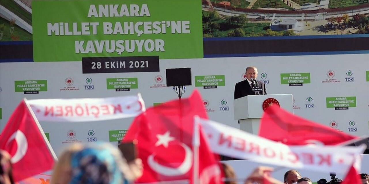 Cumhurbaşkanı Erdoğan: 2053 vizyonumuzun hedefi olan 'Yeşil Kalkınma Devrimi'nin lokomotif şehri Ankara olacak