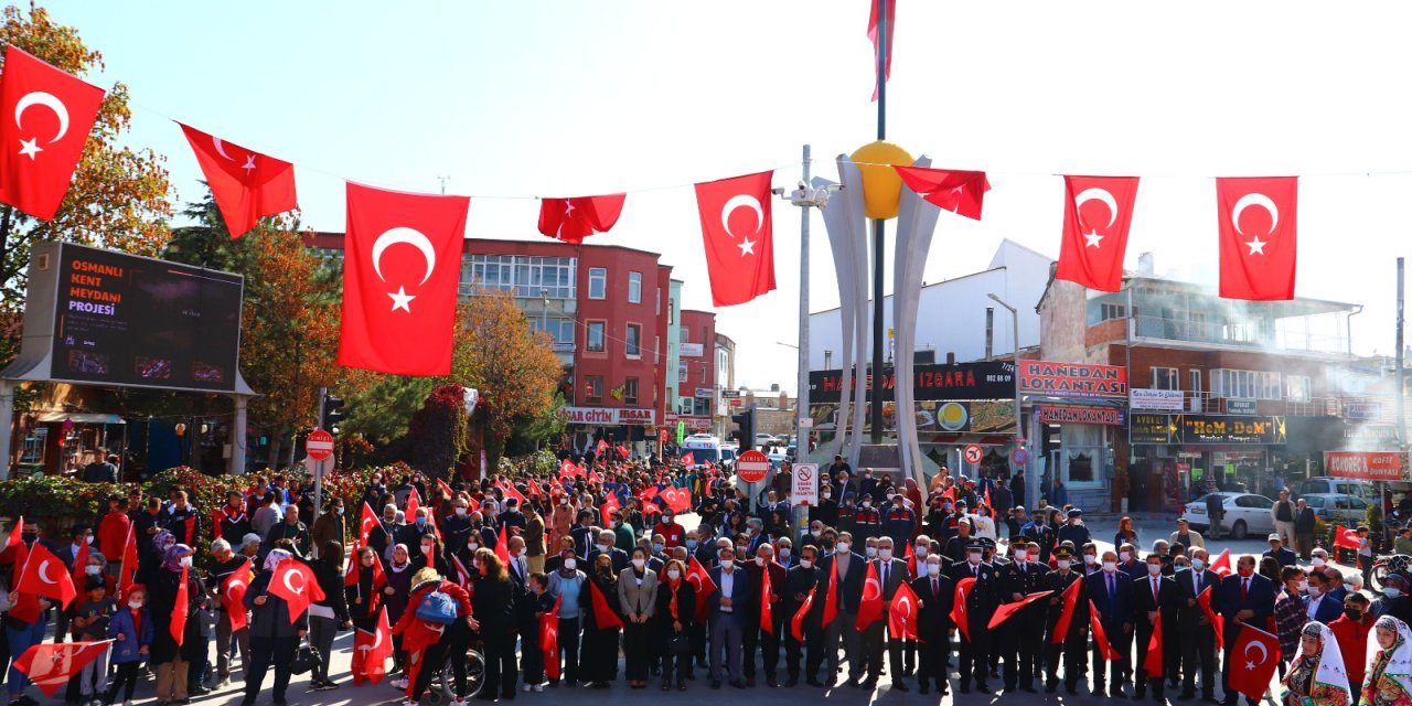 Cumhuriyet Bayramı kutlamaları Ilgın'da coşkuyla başladı