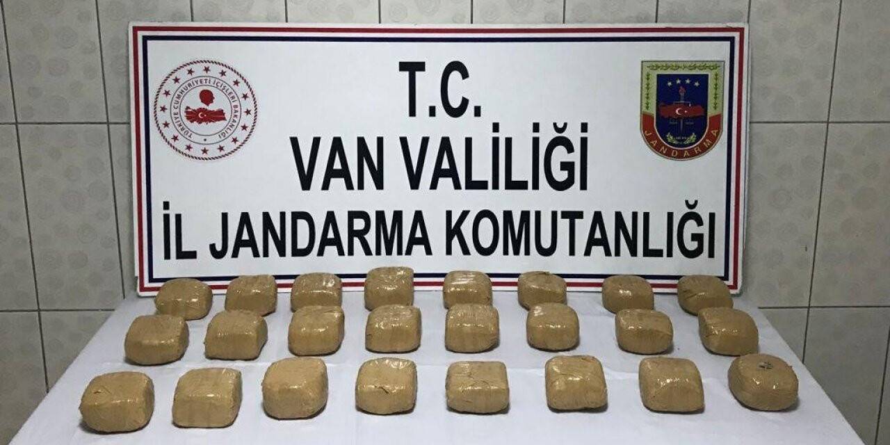 Van’da 11 kilo 931 gram eroin ele geçirildi