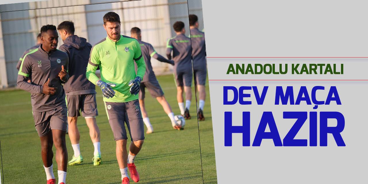 Konyaspor, Fenerbahçe maçı hazırlıklarını tamamladı