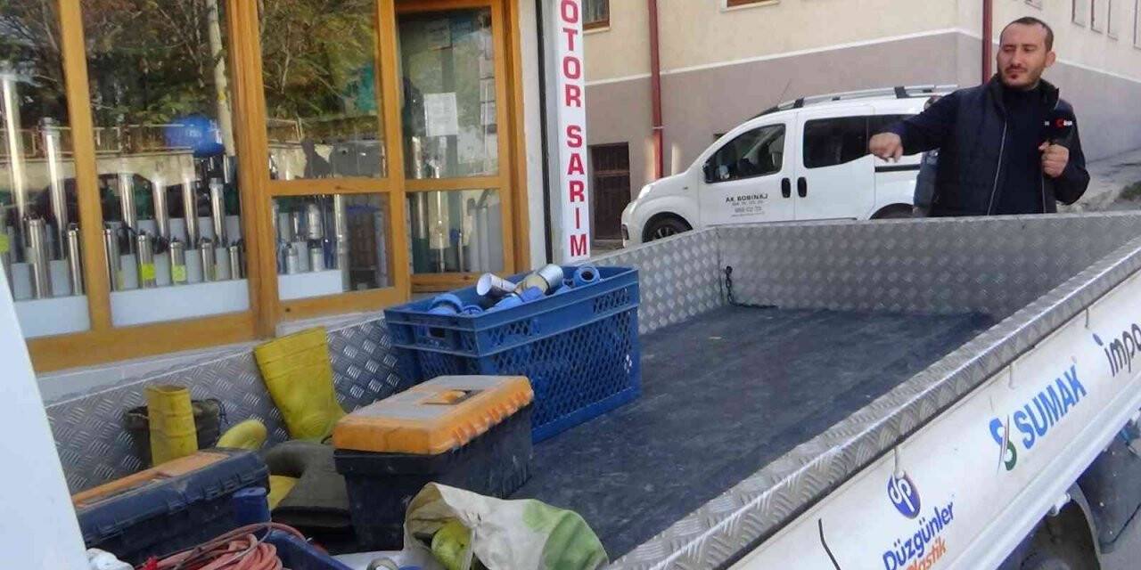 Saniye saniye hırsızlık anı
