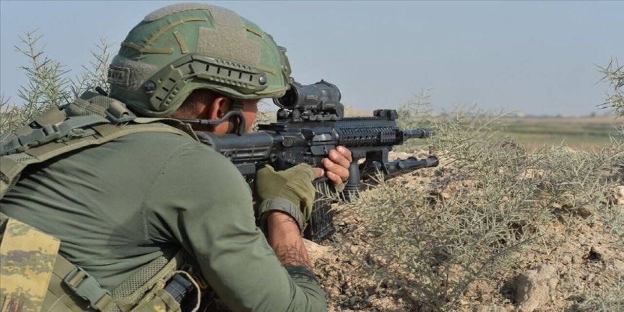 Irak'ın kuzeyinde 2 terörist etkisiz hale getirildi