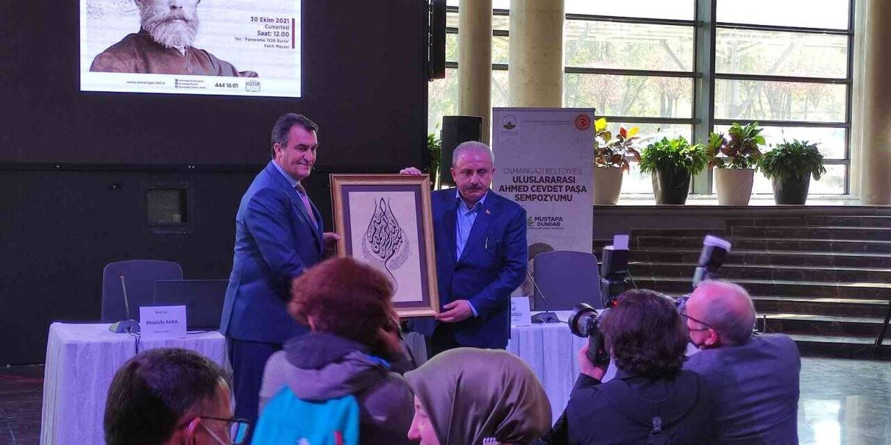 TBMM Başkanı Şentop, Ahmed Cevdet Paşa’yı anlattı: Hayatına birçok şey sığdırdı