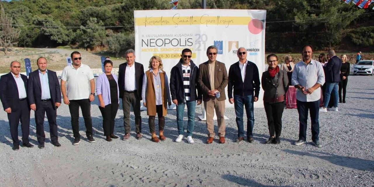 Kuşadası 2.Neopolis Heykel Sempozyumu sona erdi