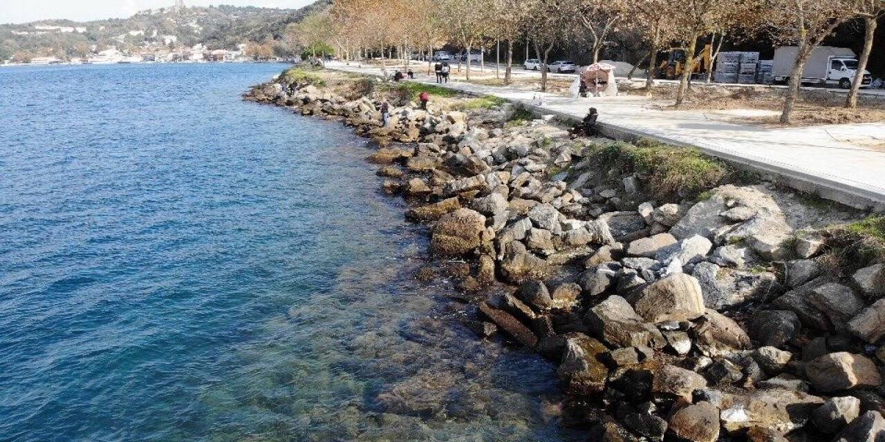İstanbul’da tedirgin eden görüntü: Beykoz’da deniz çekildi