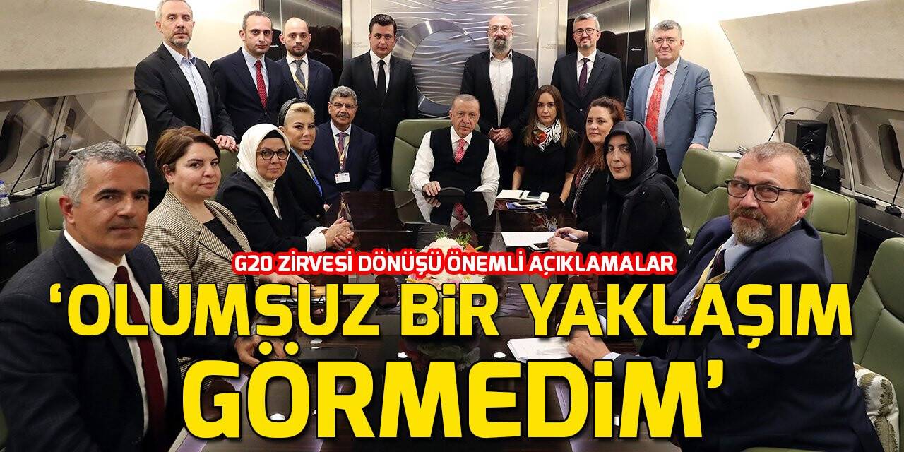 Cumhurbaşkanı Erdoğan: F-16 konusunda Biden'da olumsuz bir yaklaşım görmedim