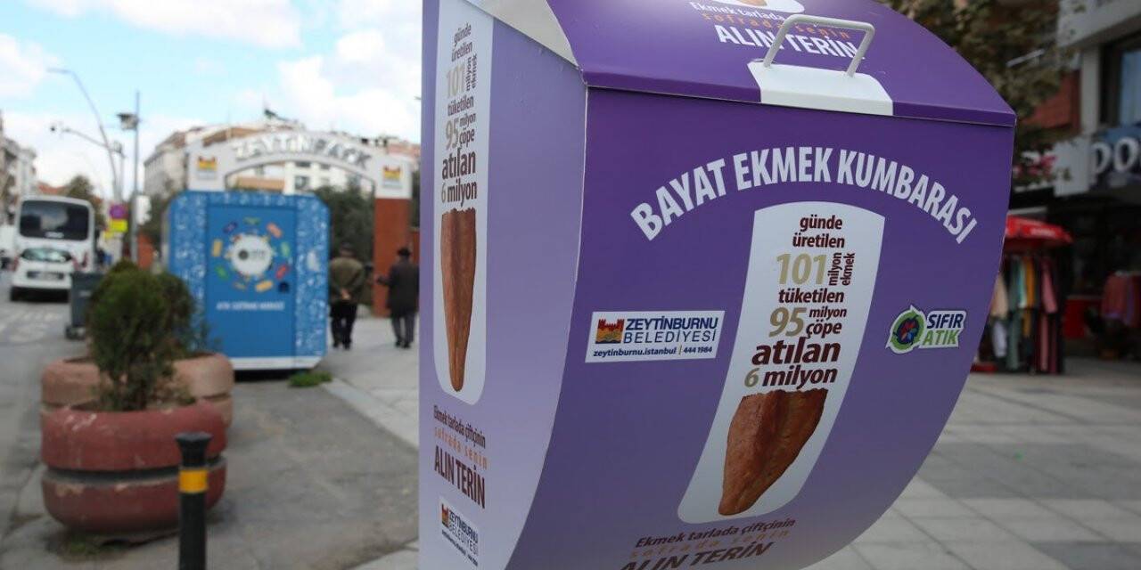 Zeytinburnu’nda ‘Bayat Ekmekler’ yeme dönüşüyor