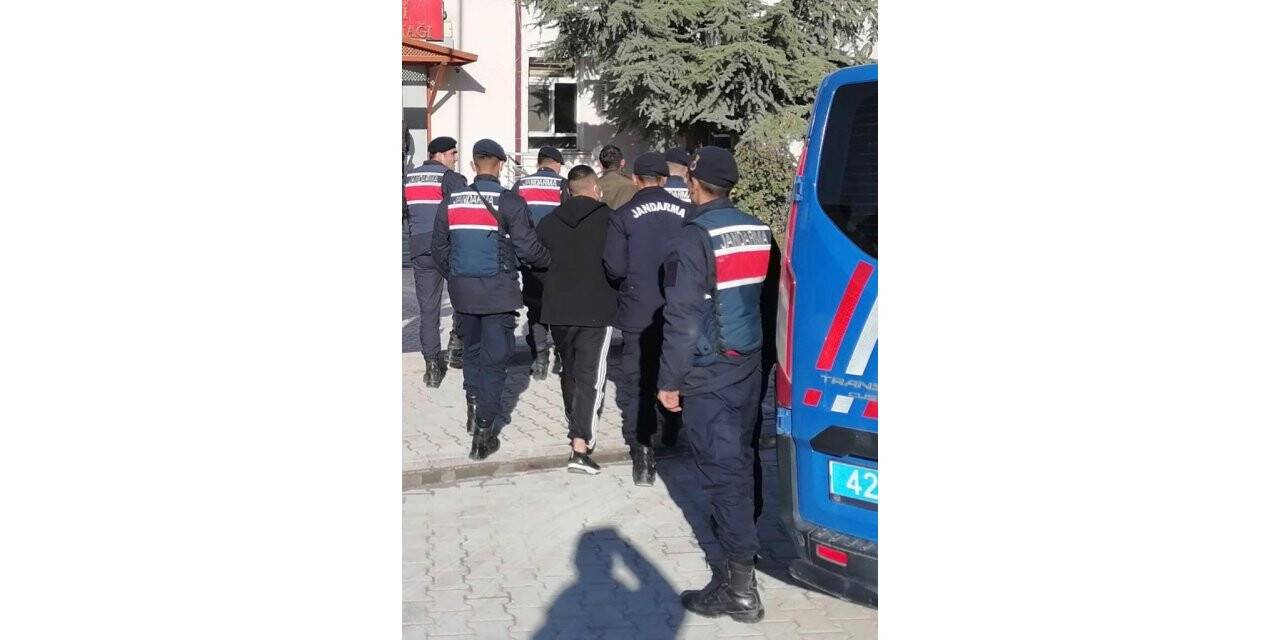 Taş ocağından hırsızlık yapan şüpheliler yakalandı