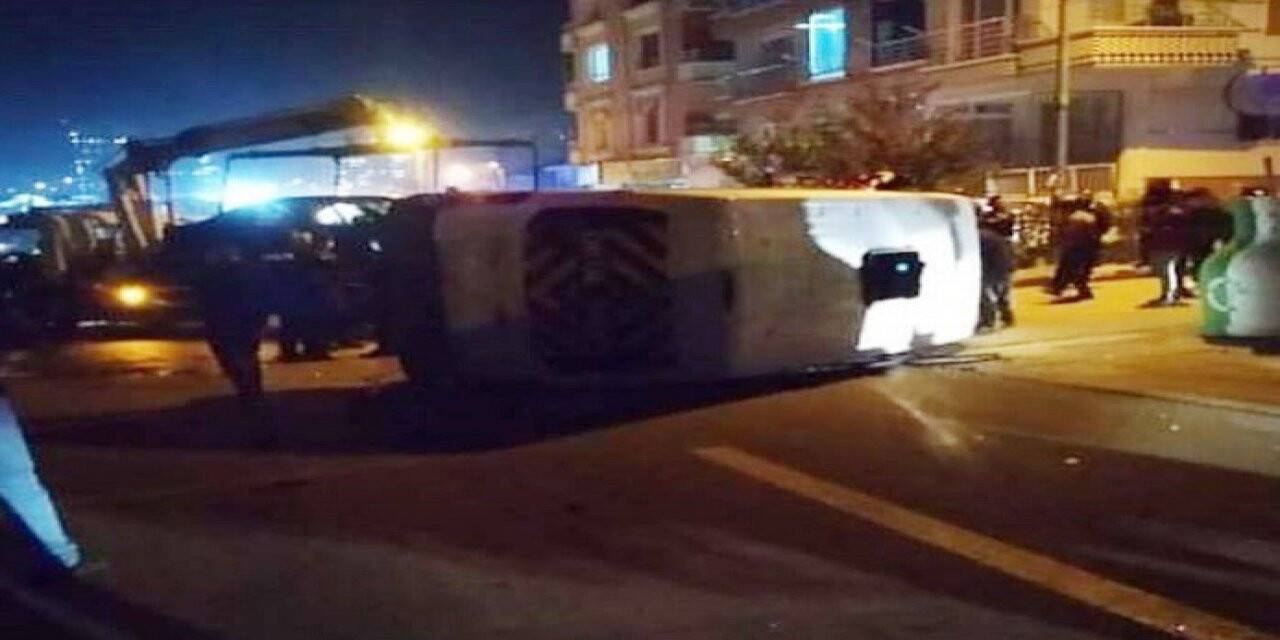 Ankara’da öğrencileri taşıyan servis devrildi: 6 çocuk yaralandı