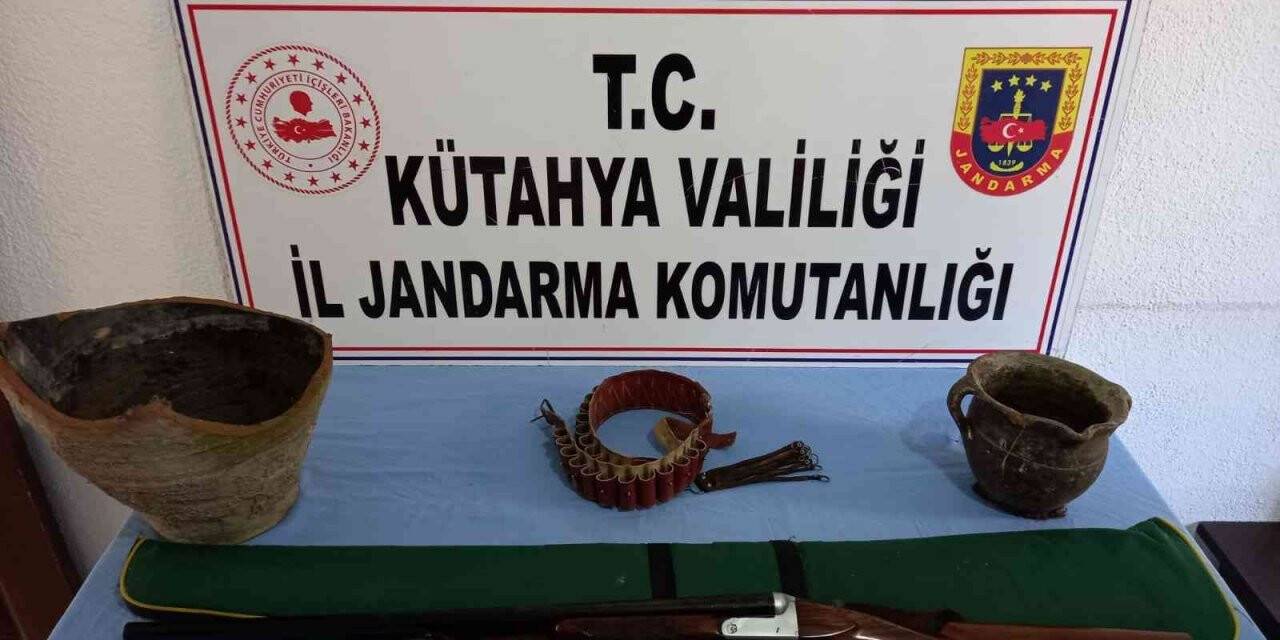 Kütahya’da tarihi eser operasyonu
