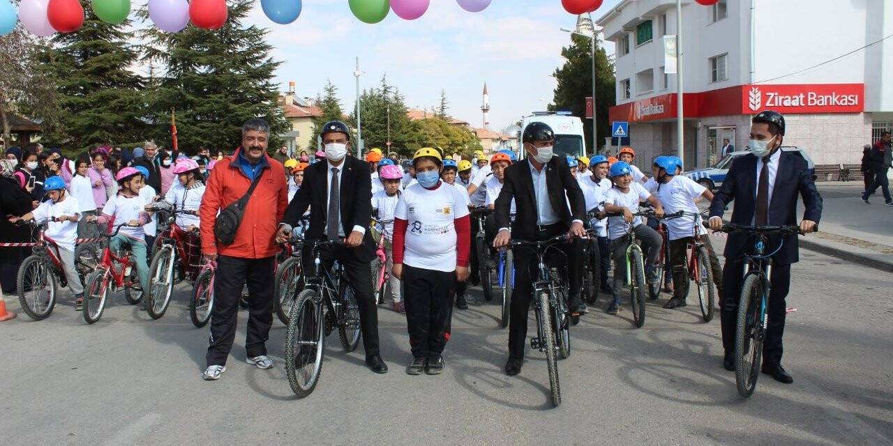Akören’de bisiklet etkinliği