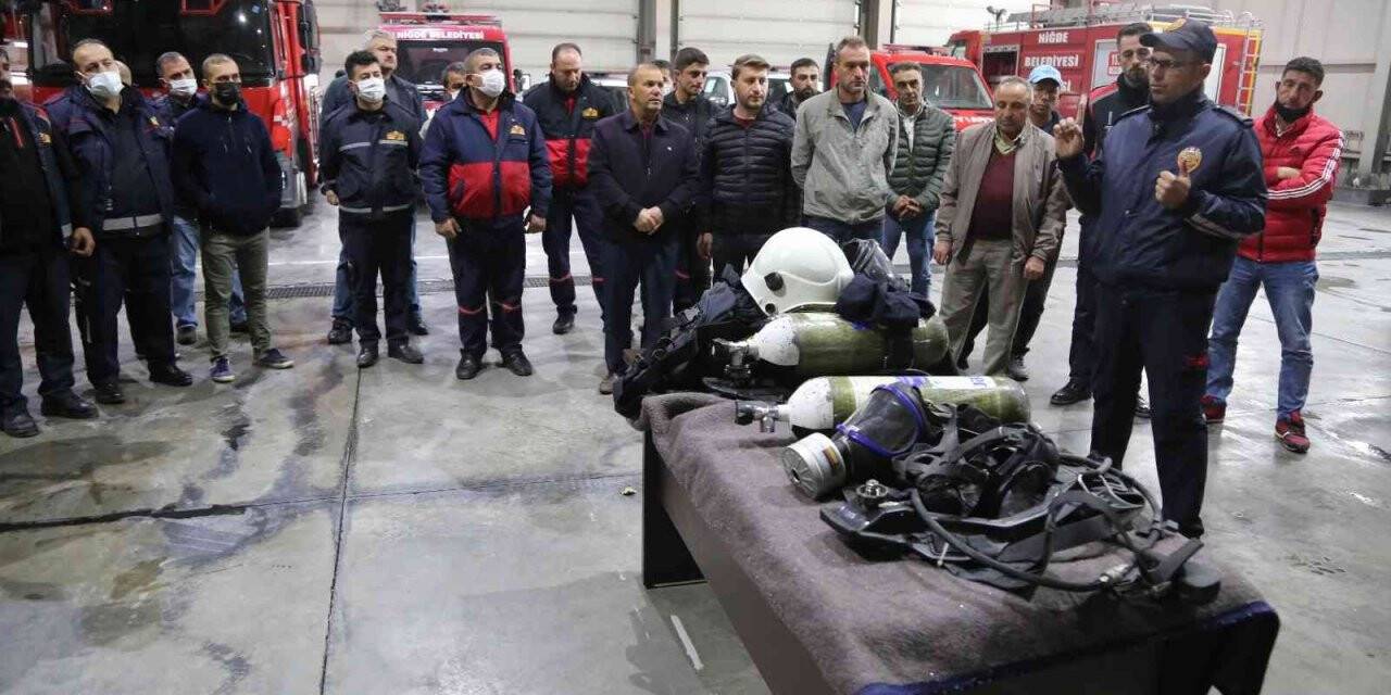 Konya İtfaiyesi, Niğde İtfaiyesine eğitim verecek