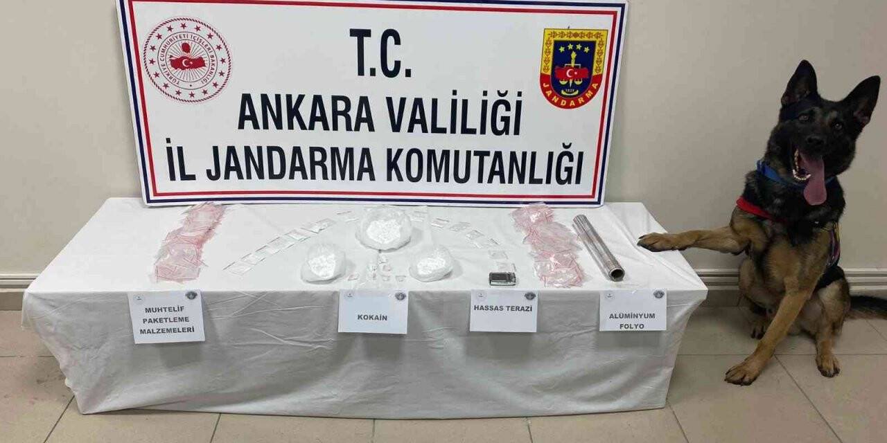 Ankara’da jandarmadan uyuşturucu operasyonu