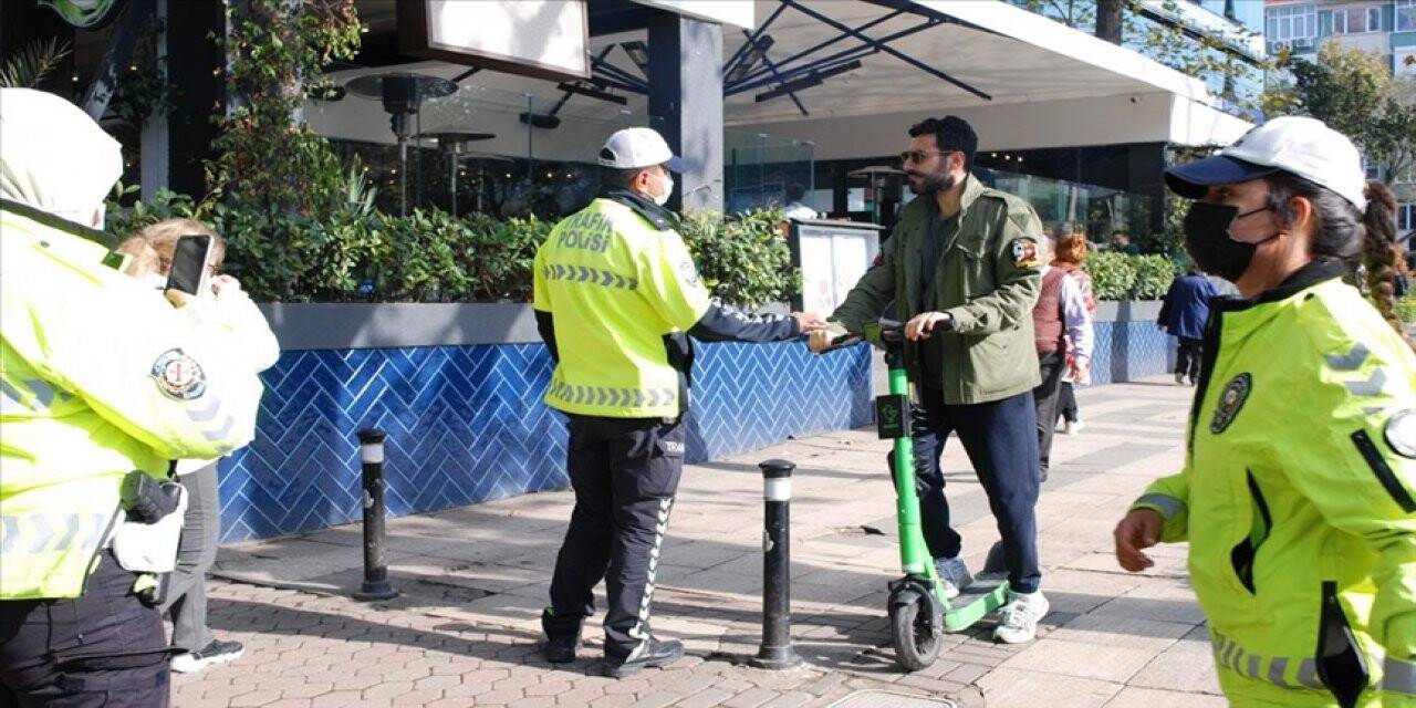 İstanbul'da motosiklet ve scooter denetimi yapıldı
