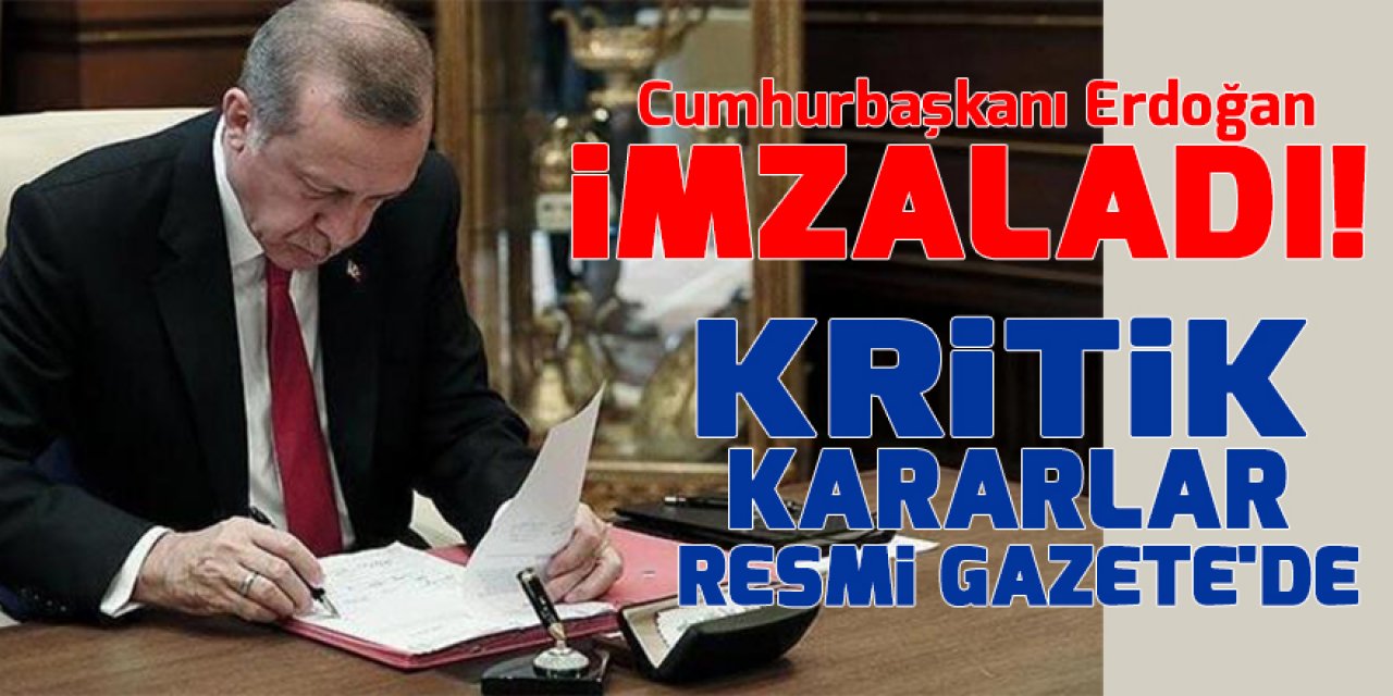 Cumhurbaşkanı Erdoğan imzaladı! Konya ile ilgili önemli kararlar Resmi Gazete'de