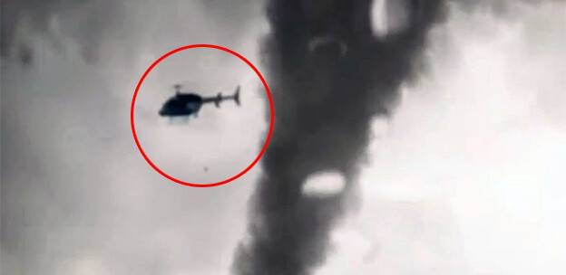 ABD'de şoke eden görüntü! Anında yuttu VİDEOHABER