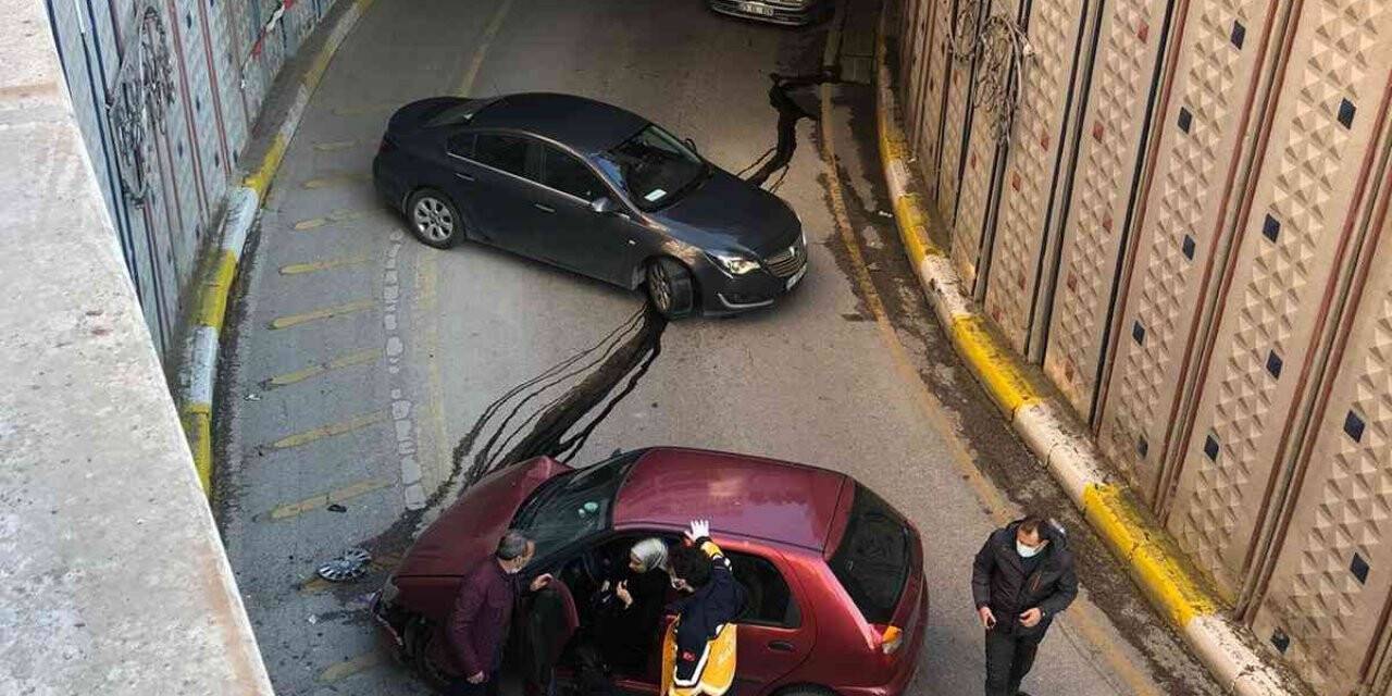 Yine aynı alt geçit yine kaza