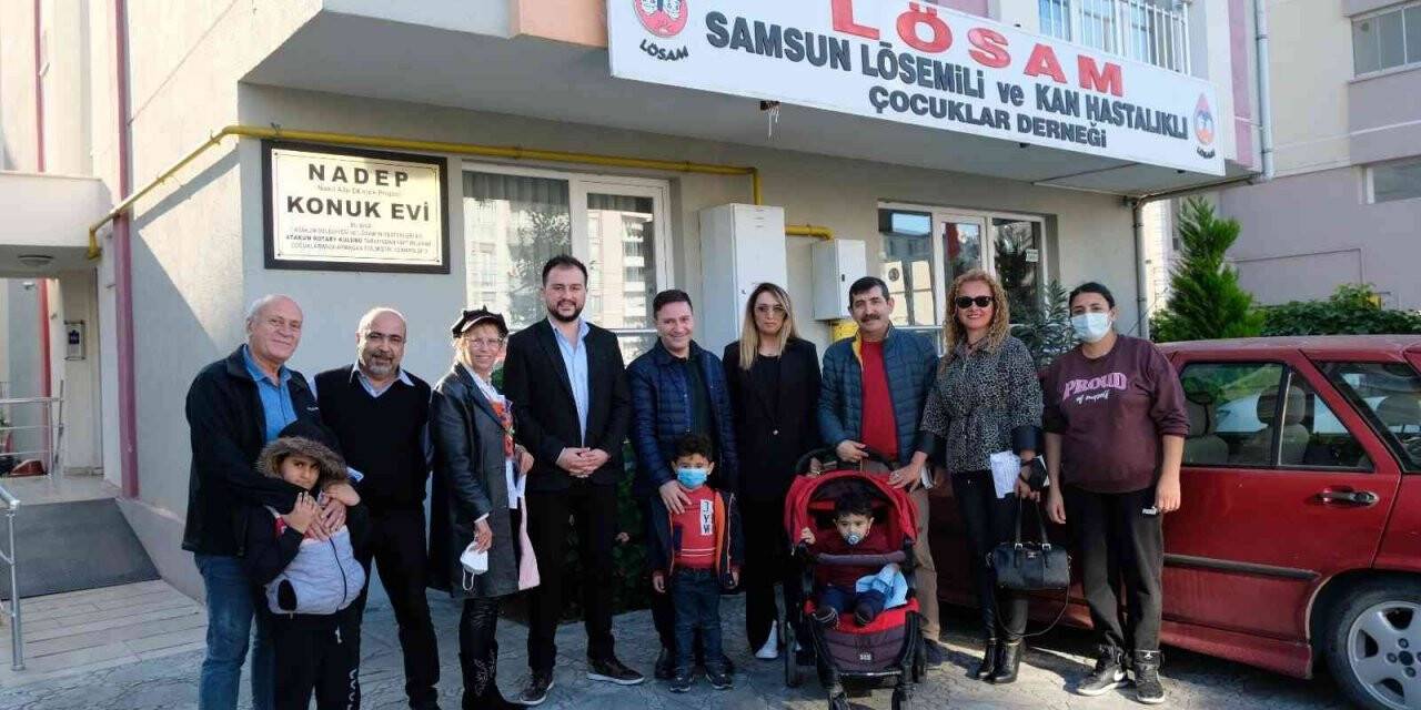 Atakum Kent Konseyi lösemili çocuklara el uzattı